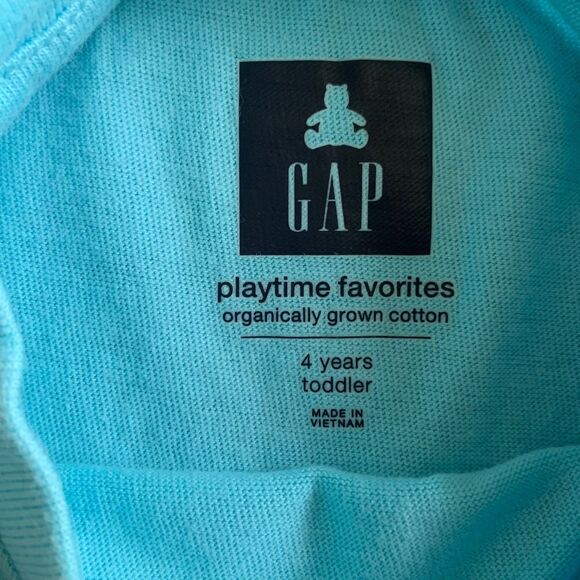 Gap 2 Piece Set Toddle Sz 4 Long Sleeve Tee And Pull-on Pants - Picture 10 of 11